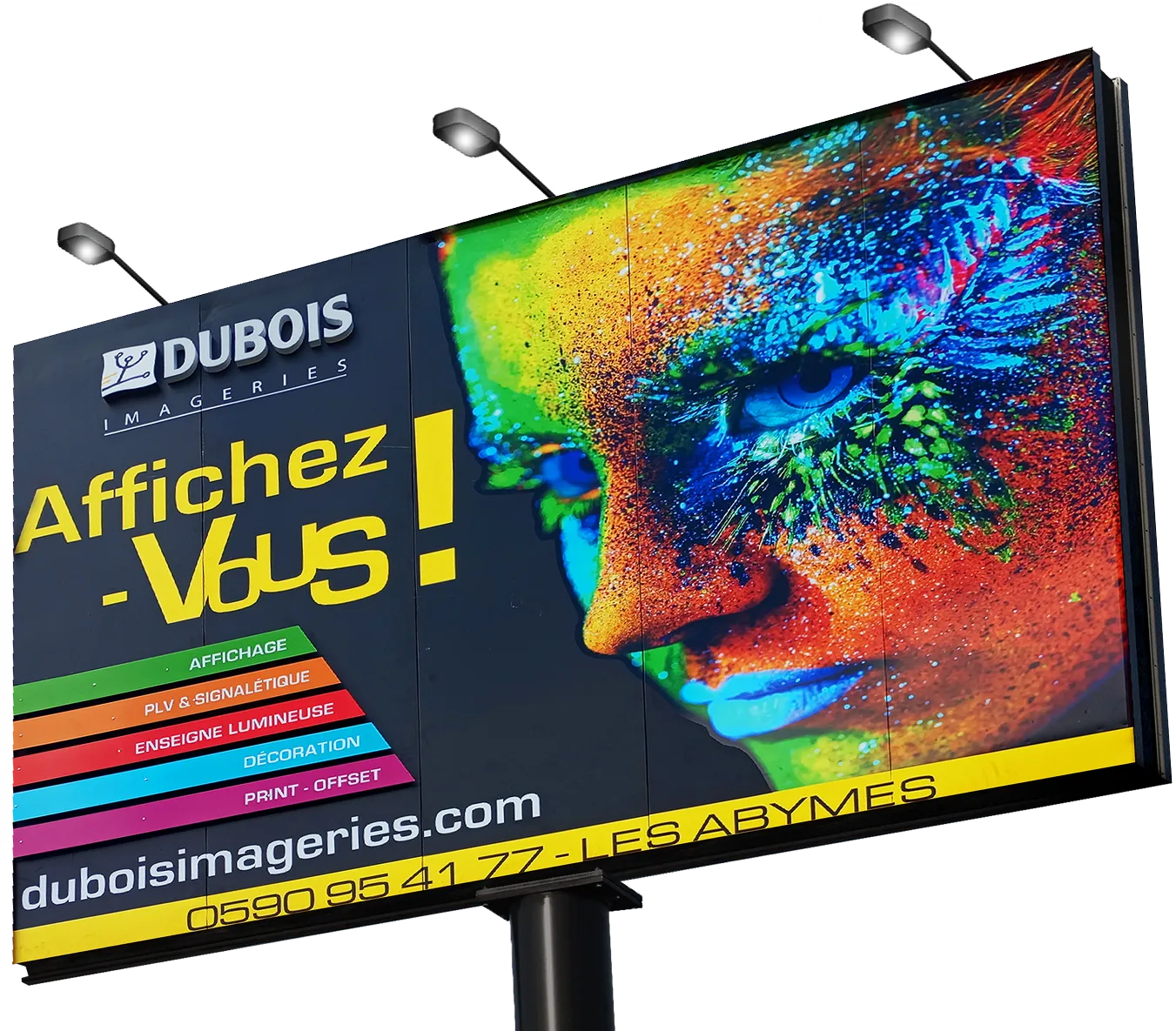 Affiche grand format Dubois Imageries Caraïbes