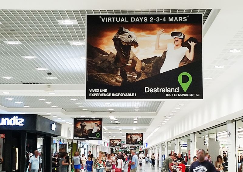 Virtual Days – Communication en centre commercial