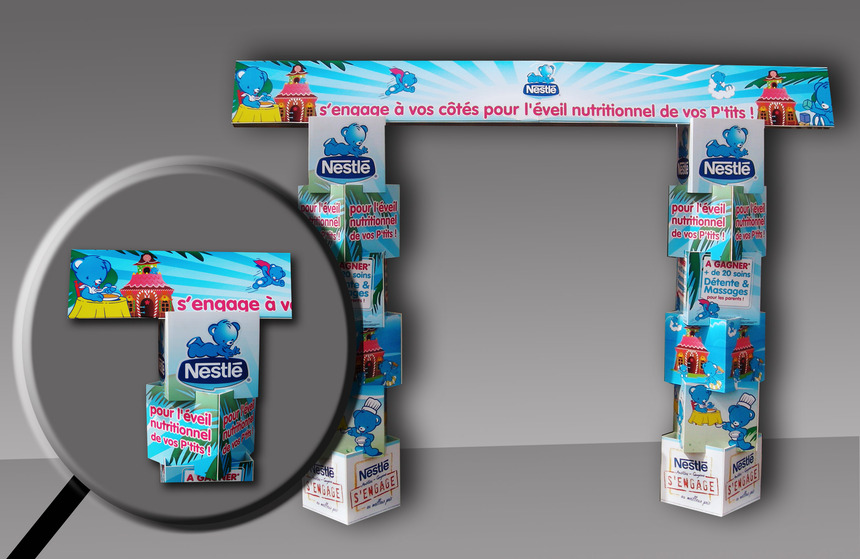 PLV Arche – Illustration de notre savoir-faire pour la GMS