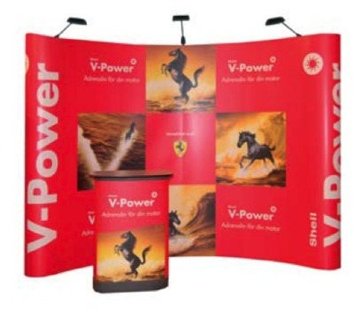 Stand parapluie Expand 2000 – Communication grand format