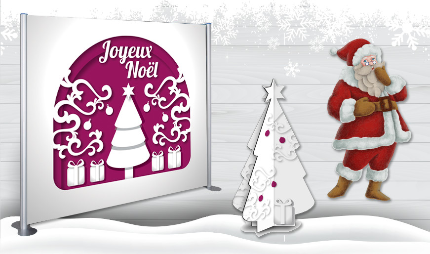 PLV Ambiance de Noël – Valorisez votre communication festive