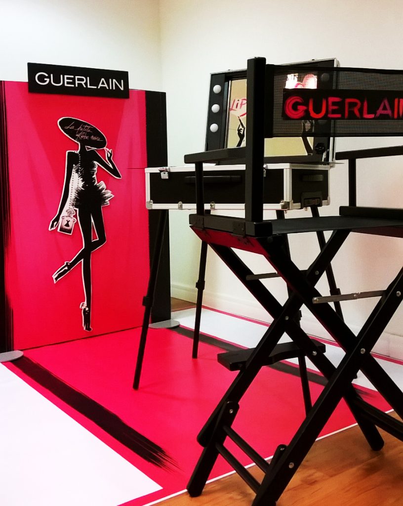 Animation en boutique – Stand Guerlain