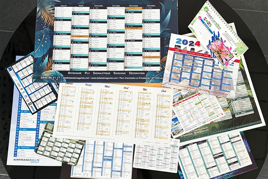Grande diversité de formats d’impression : flyers, brochures, affiches et catalogues