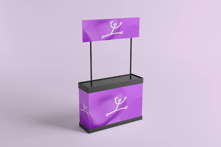 Supports personnalisés pour événements professionnels, conférences et séminaires, renforçant l’image de marque